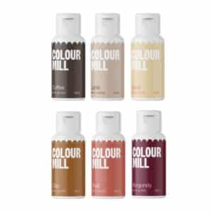 Set 6 coloranti alimentari Oil Mix Outback, Colour Mill 1