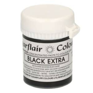 colorant alimentar pasta max concentrate extra negru sugarflair