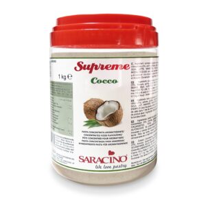 Pasta concentrata aromatizanta Supreme Cocos 1 Kg, Saracino paf007k1