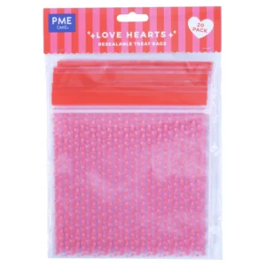 set 20 pungi pentru biscuit bomboane love hearts pme 1