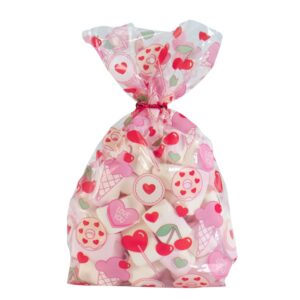 set 20 pungi pentru biscuit bomboane sweet love pme VD24TB036 010