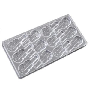 Matrita ciocolata Vioara, 12 cavitati, 20x12cm, policarbonat 1