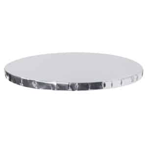 Platforma tort USOARA, rotunda argintie 25 35 cm, grosime 1.2 cm, PME