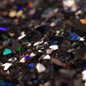 Fulgi stralucitori, sclipici iridescent comestibil Magic Sparkles Black Onyx 3g, PME 2