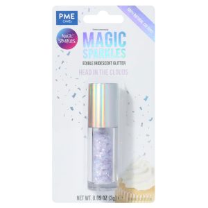 Fulgi stralucitori, sclipici iridescent comestibil Magic Sparkles Head in the Clouds 3g, PME