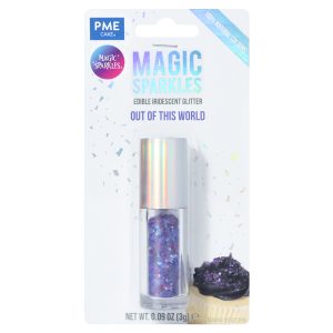 Fulgi stralucitori, sclipici iridescent comestibil Magic Sparkles Out of this World 3g, PME