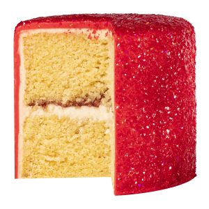 Fulgi stralucitori, sclipici iridescent comestibil Magic Sparkles Red Ruby 3g, PME 4