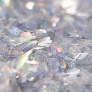 Fulgi stralucitori, sclipici iridescent comestibil Magic Sparkles Silver 3g, PME 3