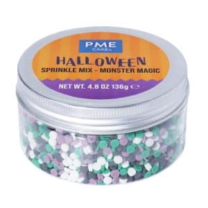 Bomboane sprinkle mix Monster Magic 136g, PME HW24SKS022 5
