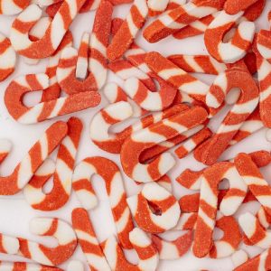 Decoratiuni mix din zahar Crăciun Candy Canes 25g, PME 2