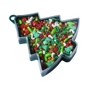 Decoratiuni mix din zahar Crăciun Oh Christmas Tree 90g, PME 2