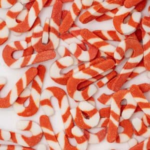 Decoratiuni mix din zahar Crăciun Candy Canes 25g, PME 2