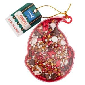 Decoratiuni mix din zahar Crăciun Santa Claus 90g, PME