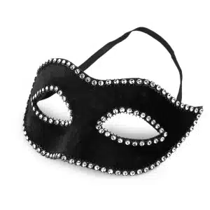 Mască de carnaval cu strasuri