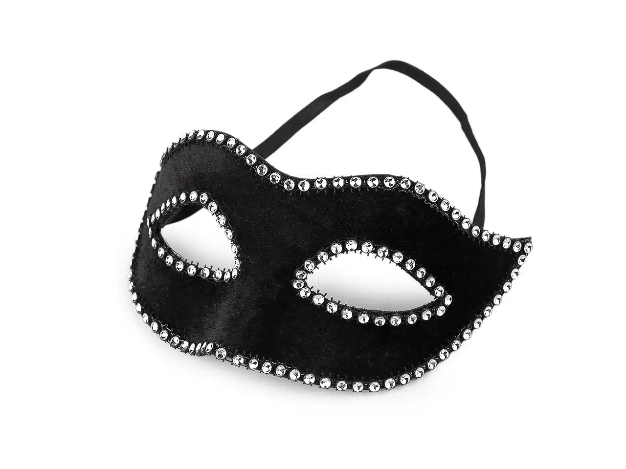 Mască de carnaval cu strasuri 2 Mască de carnaval cu strasuri