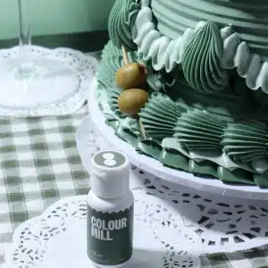 Colorant alimentar pe baza de ulei, Olive 20ml, Colour Mill