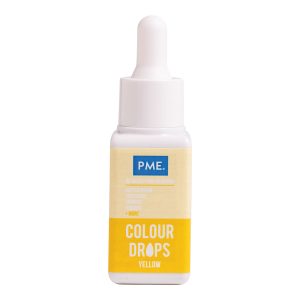 Colorant alimentar pe baza de ulei Galben 20ml, PME PO701 5