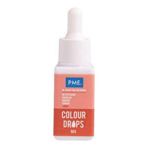 Colorant alimentar pe baza de ulei Rosu 20ml, PME PO700 5