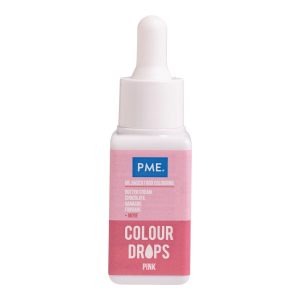 Colorant alimentar pe baza de ulei Roz 20ml, PME PO702 5