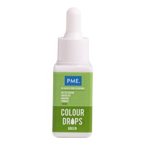 Colorant alimentar pe baza de ulei Verde 20ml, PME PO703 5