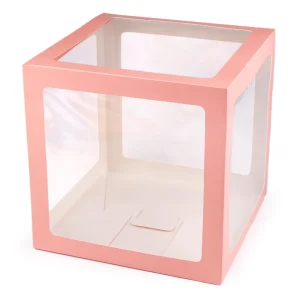 Cutie cu fereastra pentru baloane 30x30x30 cm 3