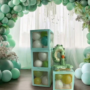 Cutie cu fereastra pentru baloane 30x30x30 cm 5