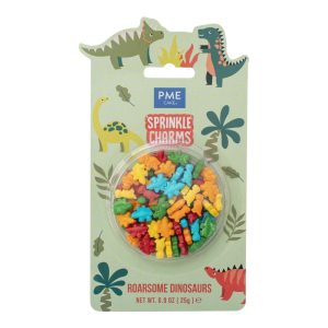 Decoratiuni mix din zahar Dinozauri grozavi Sprinkles Charms 25g, PME