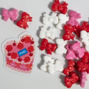 Decoratiuni mix din zahar Fundite drăguțe Sprinkles Charms 25g, PME 1