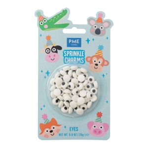 Decoratiuni mix din zahar Ochi Sprinkles Charms 25g, PME SKB1004