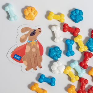 Decoratiuni mix din zahar Super Câini Sprinkles Charms 25g, PME 1