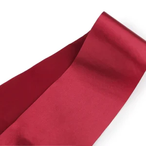 Panglica satin lata lățime 12 cm bordo, lungimea 1 metru