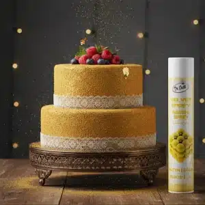 Colorant alimentar spray catifea auriu 250 ml, Dr. Gusto 1