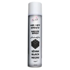 Colorant alimentar spray catifea negru 250 ml, Dr. Gusto