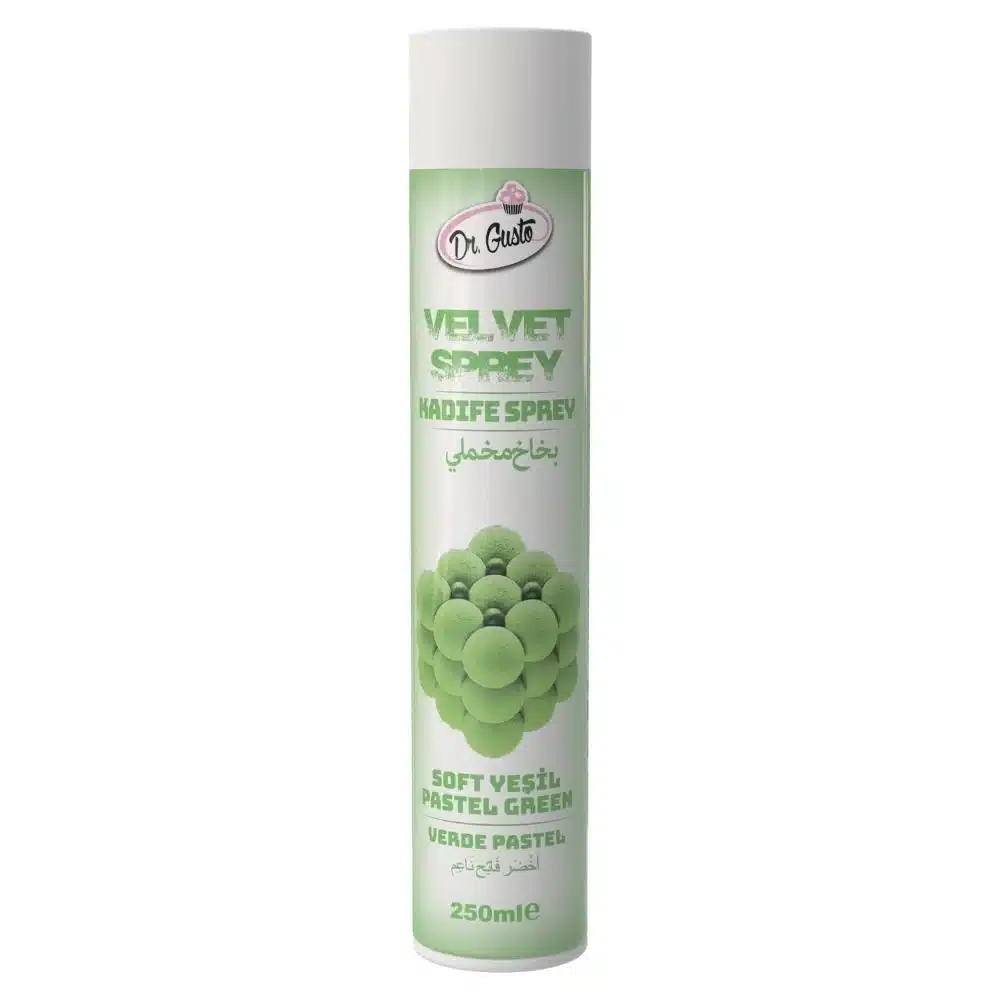 Colorant alimentar spray catifea verde pastel 250 ml, Dr. Gusto 2