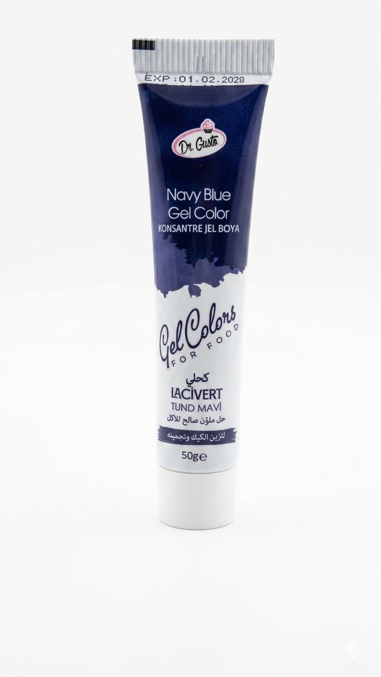 Colorant alimentar gel Albastru Marin 50g, Dr. Gusto