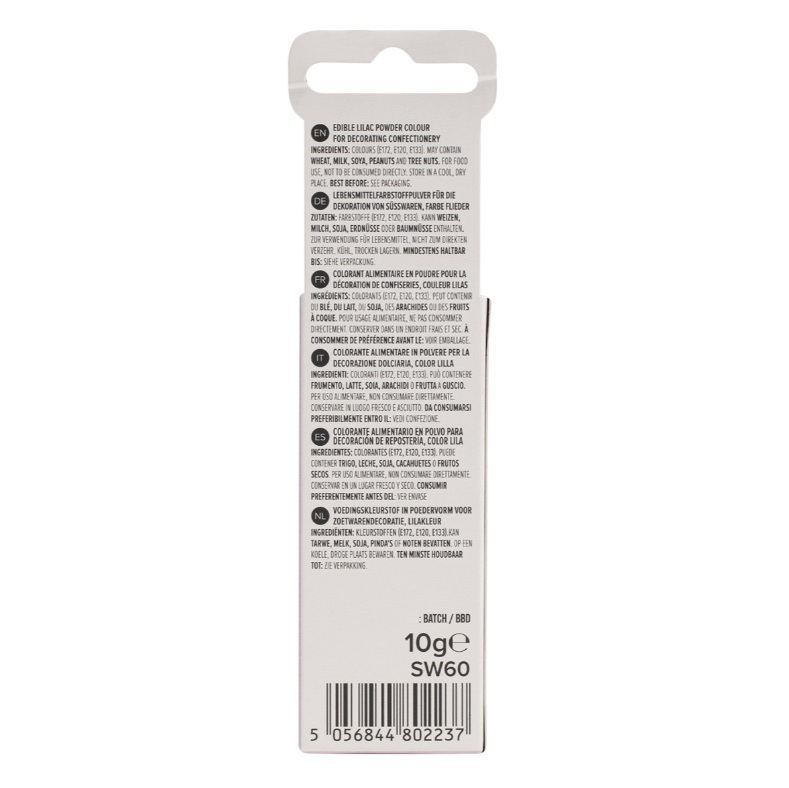 Colorant alimentar luciu Lustre Snow Lila 10g, PME3