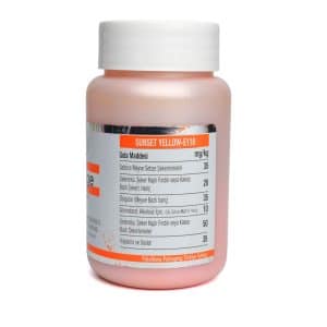 Colorant alimentar pudra pe baza de ulei, Portocaliu 25 gr, Dr. Gusto 1