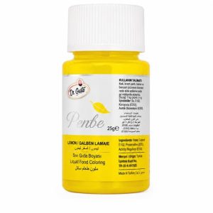 Colorant lichid galben