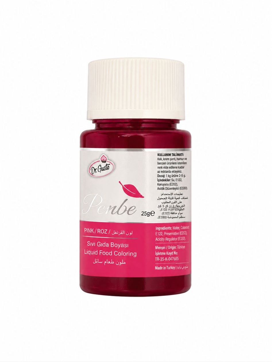 Colorant lichid roz