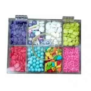 Decorațiuni mix din zahăr brioșe și perle 200g, Dr Gusto 1