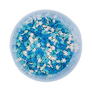 Decorațiuni mix din zahăr fulgi de zăpadă 1000gr Dr Gusto