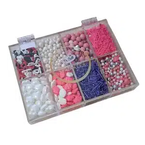 Decorațiuni mix din zahăr inimi, brioșe și perle 200g, Dr Gusto