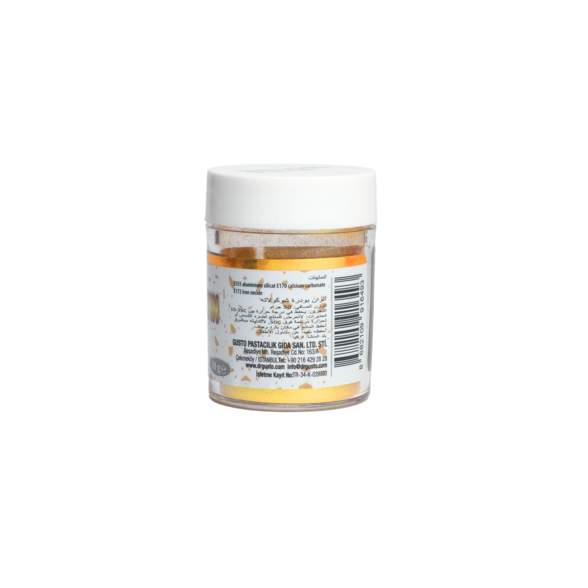 Glitter Auriu 10 gr Dr. Gusto1