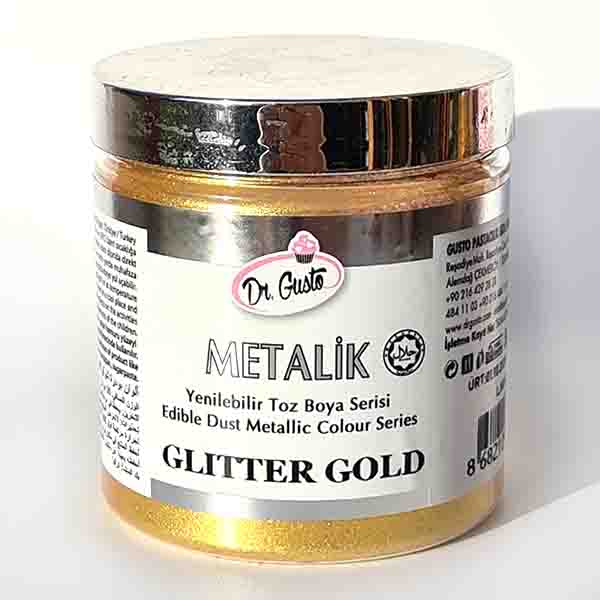 Glitter Auriu 10 gr Dr. Gusto 2 Glitter gold