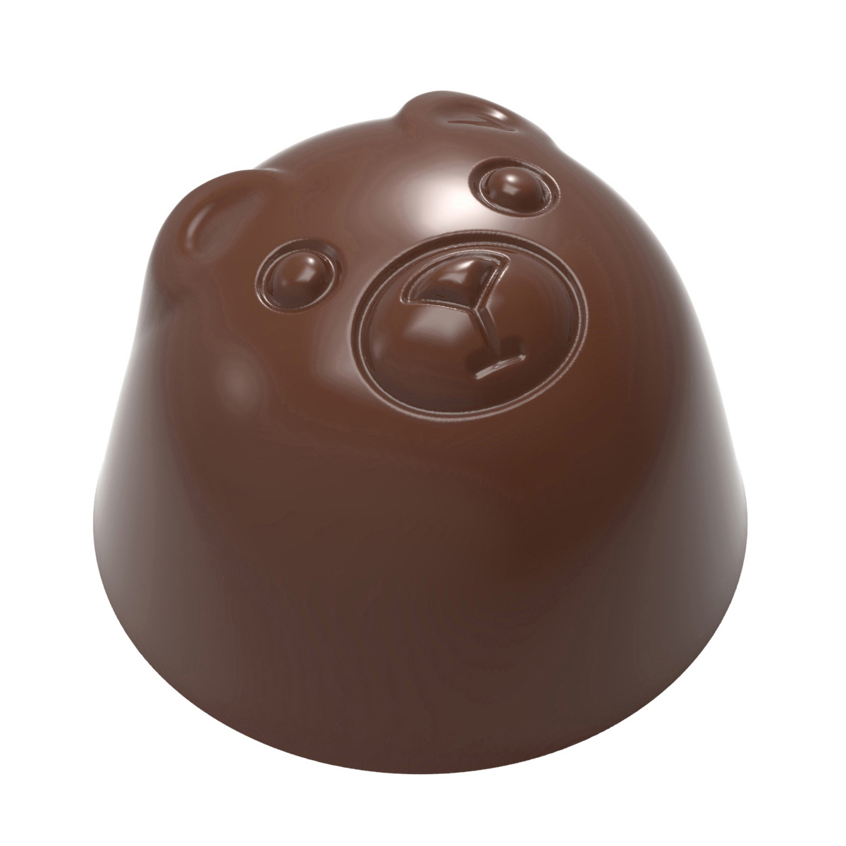 Matrita ciocolata Ursulet, 21 cavitati, 27.5x13.5cm, policarbonat, Chocolate World