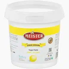 Pasta de zahar galbena 250g 1kg Meister