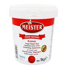 Pasta de zahar rosie 250g 1kg Meister