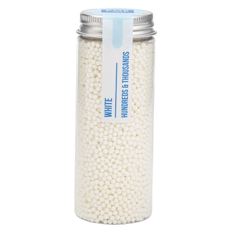 Sprinkles Alb Mat 86 gr PME