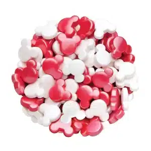 Sprinkles Mickey Mouse roșu și alb 100g Dr. Gusto