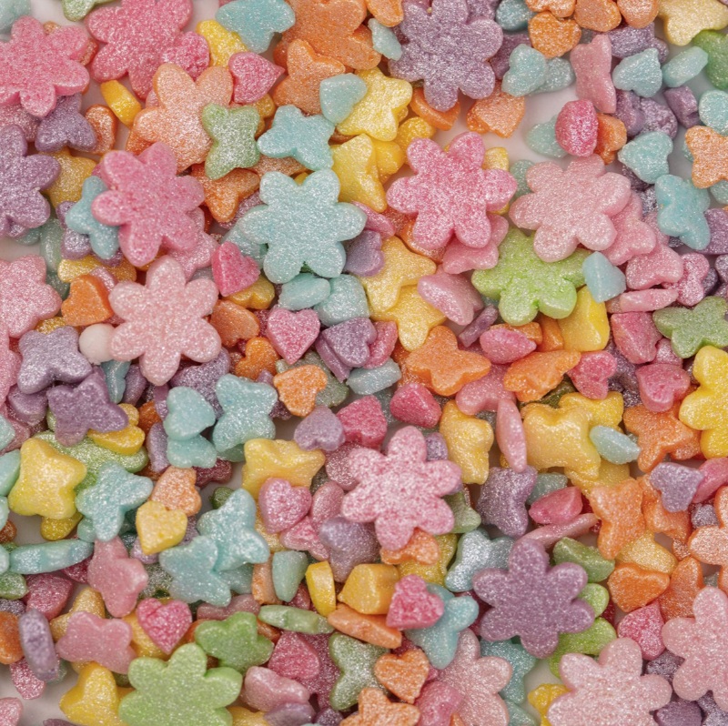 Sprinkles Mix Flori și Fluturi 66gr PME 1